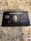 Authentic American Express Amex Centurion Black Card (Very Rare) EXP 10/2026