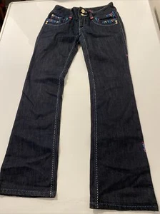 COOGI  Australia Women's Dark Wash Embroidered Jeans Size 5/6 - Picture 1 of 12