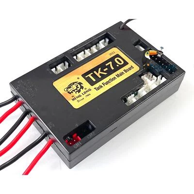 Henglong TK7.0 Receiver W/ 1/16 RC US Abrams M1A2 German Leopard2A6 Tank Sound - Image 1 of 4