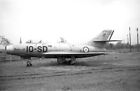 ex-10 Esc, Mystere II, No.119 '10-SD' at Sedan-Douzy, 2 Jun 1961 - B&W Neg_9606