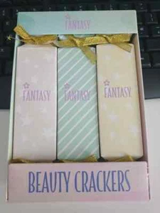 Superdrug Fantasy Trio Of Beauty Crackers, Hand Cream, Shower Gel & Bath Salts - Picture 1 of 8
