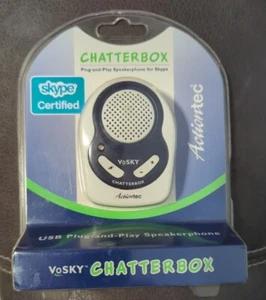 Actiontec VoSKY Chatterbox Spearkerphone for Skype USB 1.1 and 2.0 BRAND NEW !! - Picture 1 of 2