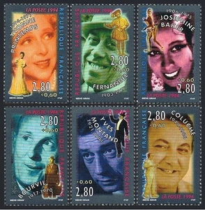 (1207) France Scott B656-661, MNH set of 6, singles or strip of 6 - Picture 1 of 1