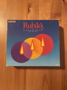 Vintage Matchbox Rubik's Clock Puzzle Spiel Spielzeug 1988 Originalverpackt - Bild 1 von 6
