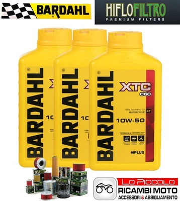 Tagliando 3 OLIO [BARDAHL] XTC 10w50 + FILTRO Yamaha YZF 600 R6 S 2008 2009 Foto 1 de 4
