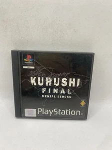 Kurushi Final Playstation PS1 UK PAL Selten Getestet Komplett Mit Handbuch - Bild 1 von 8