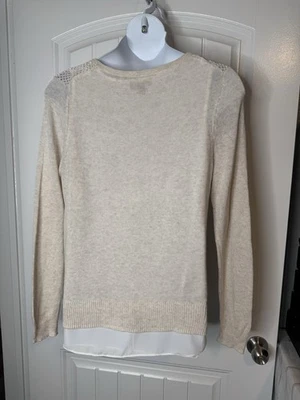 AGB Jersey Tejido Cable Con Cami Crema XL Foto 1 de 4