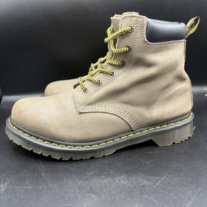 Doc Martens Dr Martens Tan Rugged Suede Boots Mens Size 10 EUC - Picture 1 of 14