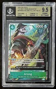 BGS 9.5 One Piece OP06-023 R* Arlong Full Art - English - Wings of the Captain - Picture 1 of 2
