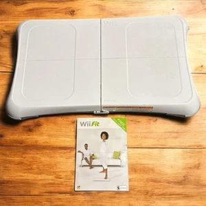 Nintendo Wii Balance Board RVL-021 with Wii Fit Game Tested Works - Picture 1 of 5