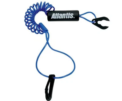 Atlantis Lanyard - Blue/Black Snowmobile Watercraft PWC A2107 A-2107 983071 - Image 1 of 4