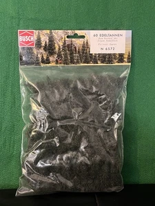 Fir Trees N Scale 60 Plug-in Fir Trees German NEW - Picture 1 of 1