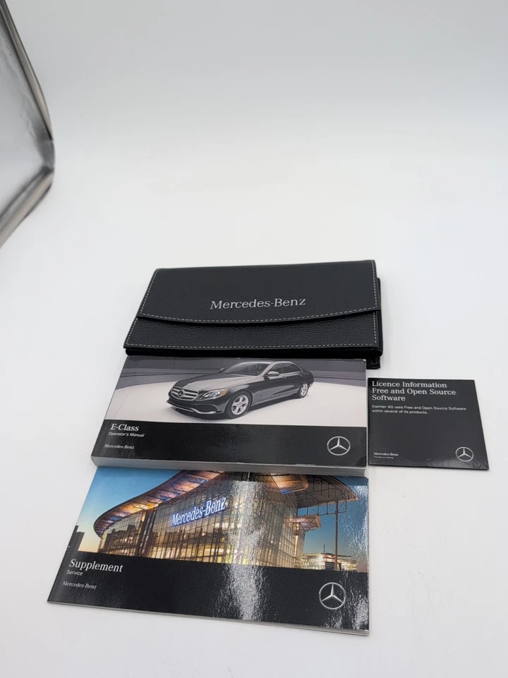 Mercedes Benz E 300 400 550 2017 43 E550 E400 E300 clase E43 manual del propietario  Foto 1 de 1