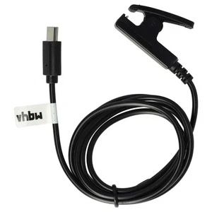 Ladekabel für Garmin Lily Sport Edition 010-02384-10 Schwarz 100cm - Zdjęcie 1 z 9