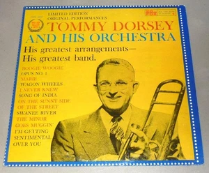 Tommy Dorsey LP Greatest Arrangements Greatest Band - 20th Fox 1005 - Picture 1 of 1