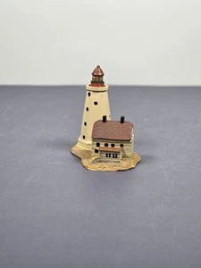 Lenox Miniature Lighthouse Thimble Figurine Sandy Hook Lighthouse New Jersey - Picture 1 of 7