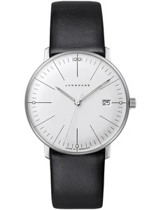 Junghans Max Bill Damen 32.7mm White Dial Leather Band Watch 47/4251.02 - Picture 1 of 1