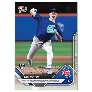 Cade Horton - 2025 MLB Topps NOW - Card 162 - RC Rookie - PR: 1591 - Picture 1 of 2