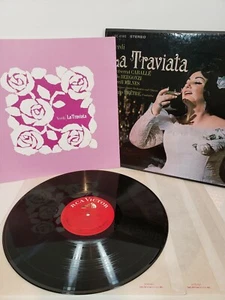 Verdi La Traviata Red Seal 12" Vinyl Box Set 3 Lp's Italian Opera Very Good Cond - Picture 1 of 6