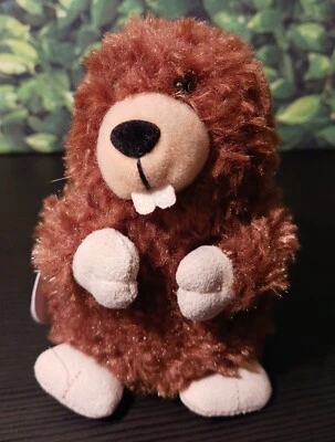 Baxter Beaver Little Ones Plush Stuffed Toy by Manhattan Toy Co. NWT - Image 1 of 4