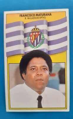 COLOMBIA MUNDIAL ITALIA PACHO MATURANA ROOKIE Real Valladolid LIGA 1990 1991  - Imagen 1 de 4