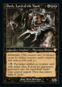 x1 Geth, Lord of the Vault M MTG Commander: The Brothers' War M/NM, English - Picture 1 of 1