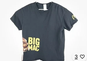 McDonald's World Famous BIG MAC Crew Restaurant Uniform T-Shirt LARGE L Unused - Picture 1 of 1