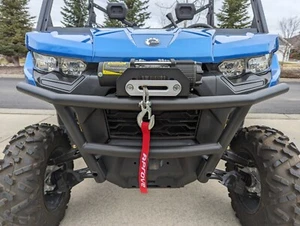 Combo - Front Winch Bumper and 2500 lbs Winch for Can-Am Defender (2016+) - Picture 1 of 6