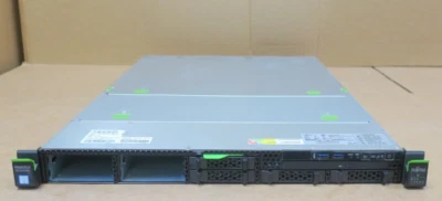Fujitsu Primergy RX2530 M4 8C Silver 4110 8GB RAM 4x 2.5" Bay WS2016 1U Server - Image 1 of 3