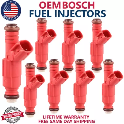 Injetores de combustível Bosch fabricante de equipamento original x8 para 2000, 2001, 2002 Dodge RAM 3500 VAN 5.2L V8 - Imagem 1 de 4