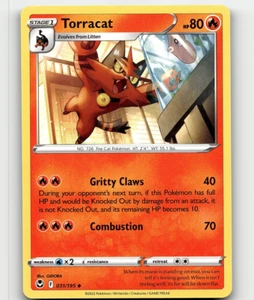 Pokemon Torracat 31/195 Silver Tempest NM/M - Picture 1 of 1