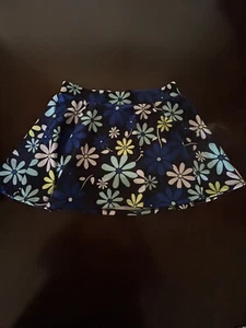 NWOT JUSTICE FLORAL PULL ON SKORT SKIRT SZ 10 - Picture 1 of 2