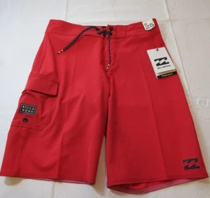 Billabong PlatinumX Boys Board Shorts Swim Short B124NBAL Alll Day X Red 28 - Picture 1 of 4