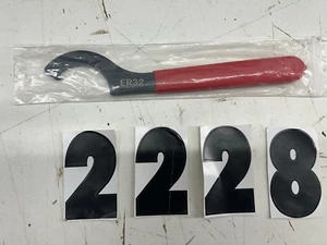 Llave/llave de gancho ER32 para portabrocas - Imagen 1 de 2