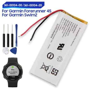 Nueva Batería de Reloj 361-00104-20 Para Garmin Forerunner 45 Swim2 361-00104-00 85mAh - Imagen 1 de 4