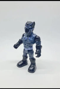 Playskool Marvel Super Hero Adventures Black Panther 5” figure loose Hasbro 2018 - Picture 1 of 11