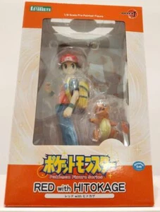 Kotobukiya ARTFX J Pokemon Series Red with Charmander 1/8 Scale Used W/Box JP - Picture 1 of 7