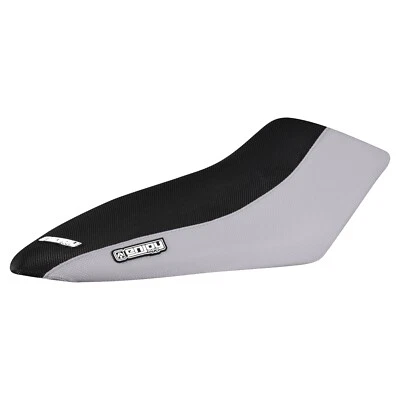 Cubierta de asiento Kawasaki Z 125 Pro Z125 pinza PLATA/NEGRO estándar #171 Foto 1 de 4