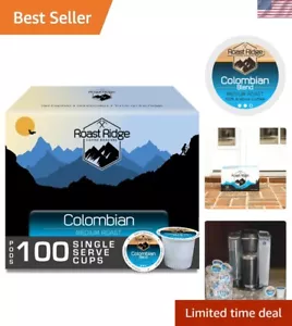 Langsam geröstete kolumbianische Mischung K-Cup Pods - perfekt für Kaffeeliebhaber, 100 Stück - Bild 1 von 9