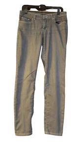 prAna Jeans Womens 6/33 Gray Stretch Straight Low  Rise Organic Cotton Preppy - Picture 1 of 12