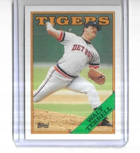1988 Topps #668 Walt Terrell Detroit Tigers - Picture 1 of 2