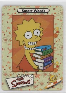 2000 Artbox The Simpsons FilmCardz Smart Words #22 8w5