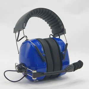Radia wyścigowe Zestaw słuchawkowy Noise Cancelling Mic Hybrid Boom PTT miniXLR 3,5mm Jack - Zdjęcie 1 z 11