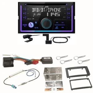 JVC KW-DB95BT Bluetooth Digitalradio Einbauset für T5 2003-2015 Multivan - Bild 1 von 1