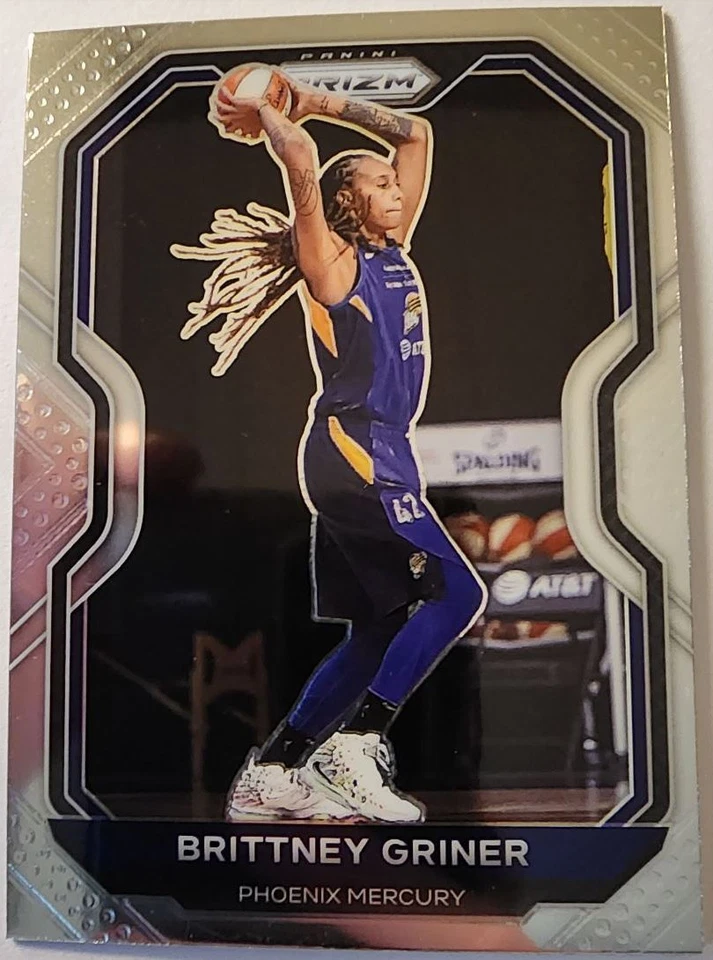 2021-22 Panini Prizm WNBA Prizms Green Brittney Griner Phoenix Mercury #31 - Image 1 of 2