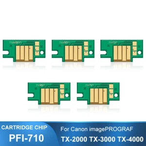 PFI710 Cartridge Chip For Canon imagePROGRAF TX2000 TX3000 TX4000 Printer Chips - Picture 1 of 8