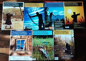 7Hefte Traditionell Bogenschießen 58 59 60 62 63 65 82 Angelika Hörnig VerlagTOP - Bild 1 von 2
