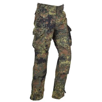 Leo Kohler sturdy combat pants ACU reinforced tactical cargo trousers flecktarn - Image 1 of 4