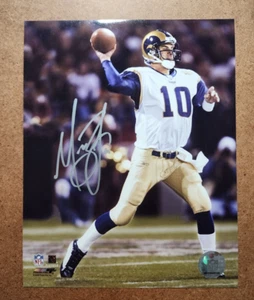 Los Angeles / St Louis Rams QB MARC BULGER Autographed / SIGNED 8x10 Photo - Picture 1 of 5