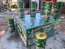 Takashi Murakami x Perrier Carbonated Mineral Water Pack of (10) 8.4 Oz Cans 